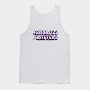 BE Kind Kids Kindness Is Cool - Kindness Quotes Tank Top